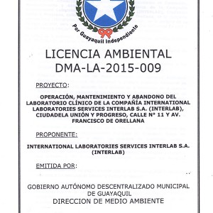 LICENCIA AMBIENTAL